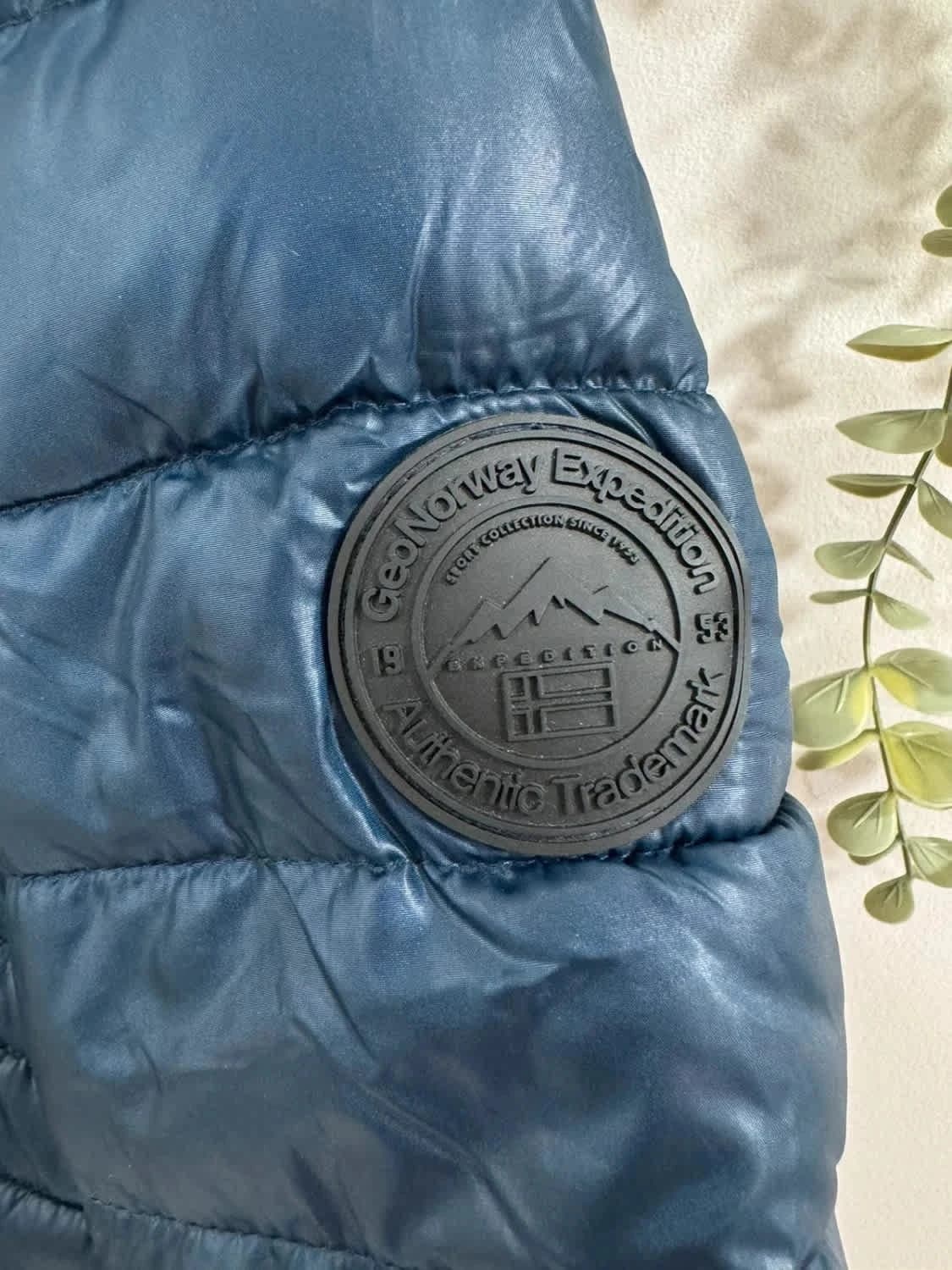 Doudoune bleu marine Geographical Norway Annecy Basic taille M - Photo 5/10