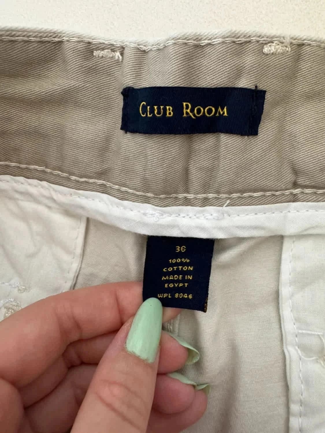 Short cargo Club Room beige taille W36 - Photo 4/6