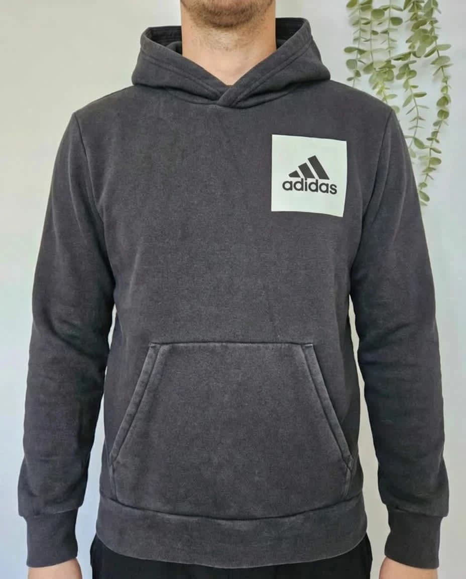 Sweat à capuche noir Adidas taille S - Photo 1/7