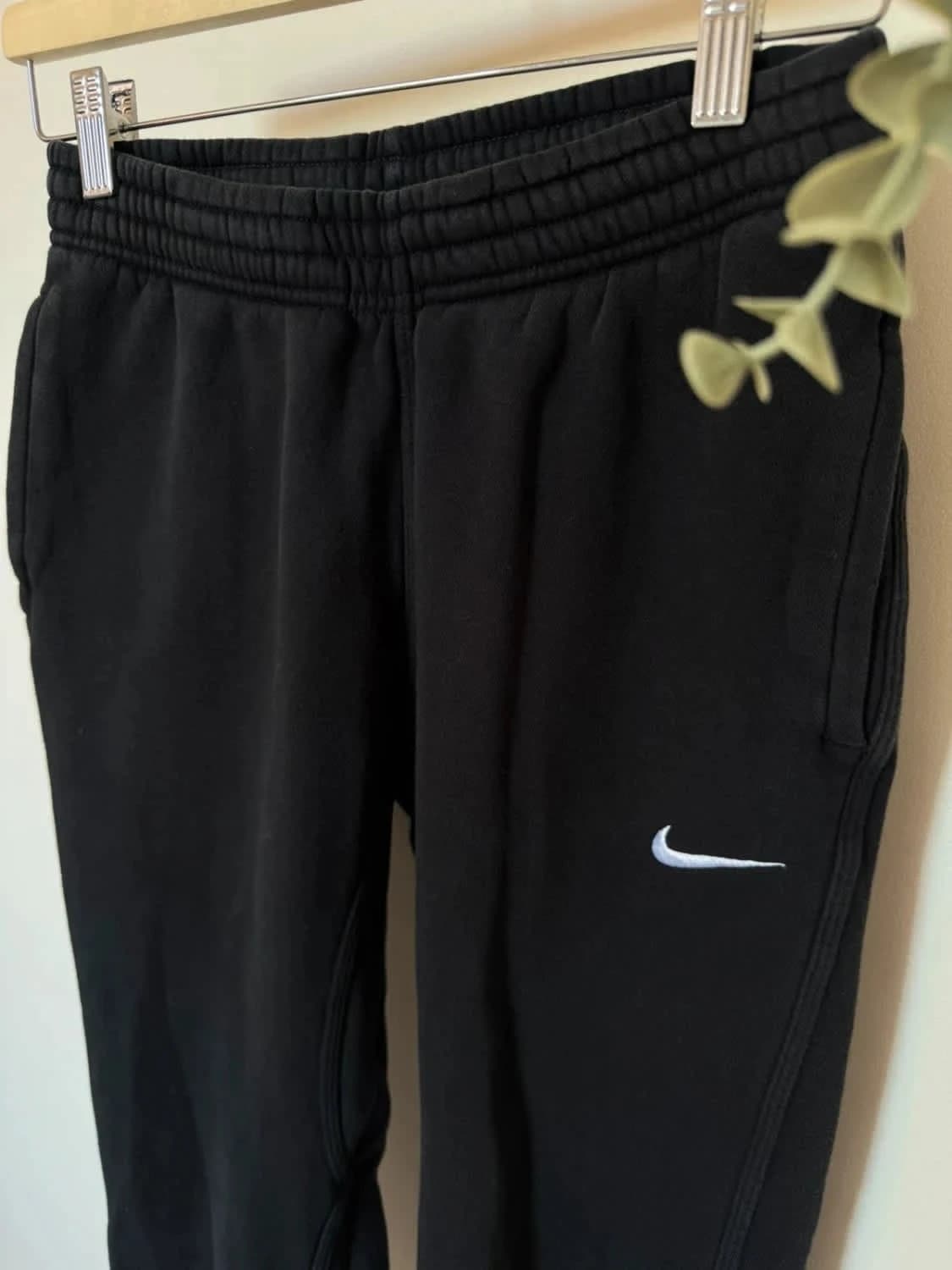 Jogging Nike coton noir classique swoosh taille S - Photo 3/5