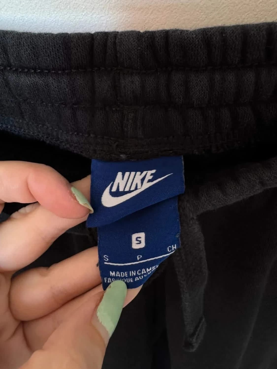 Jogging Nike coton noir classique swoosh taille S - Photo 4/5
