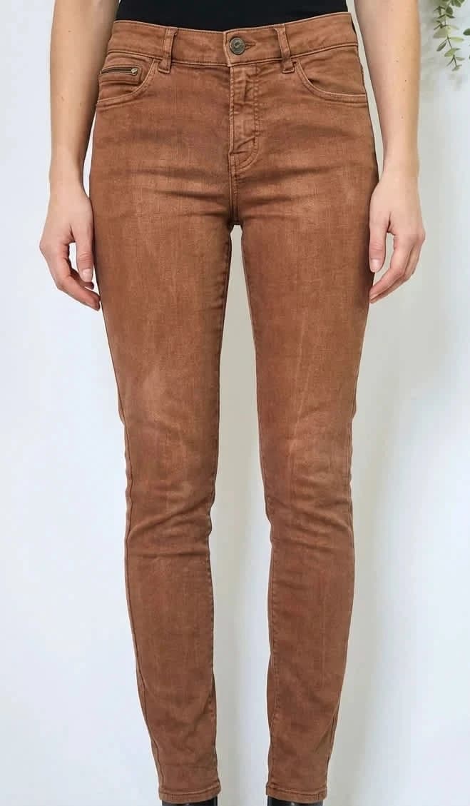 Pantalon marron Skinny The Kooples taille XS - Photo 1/9