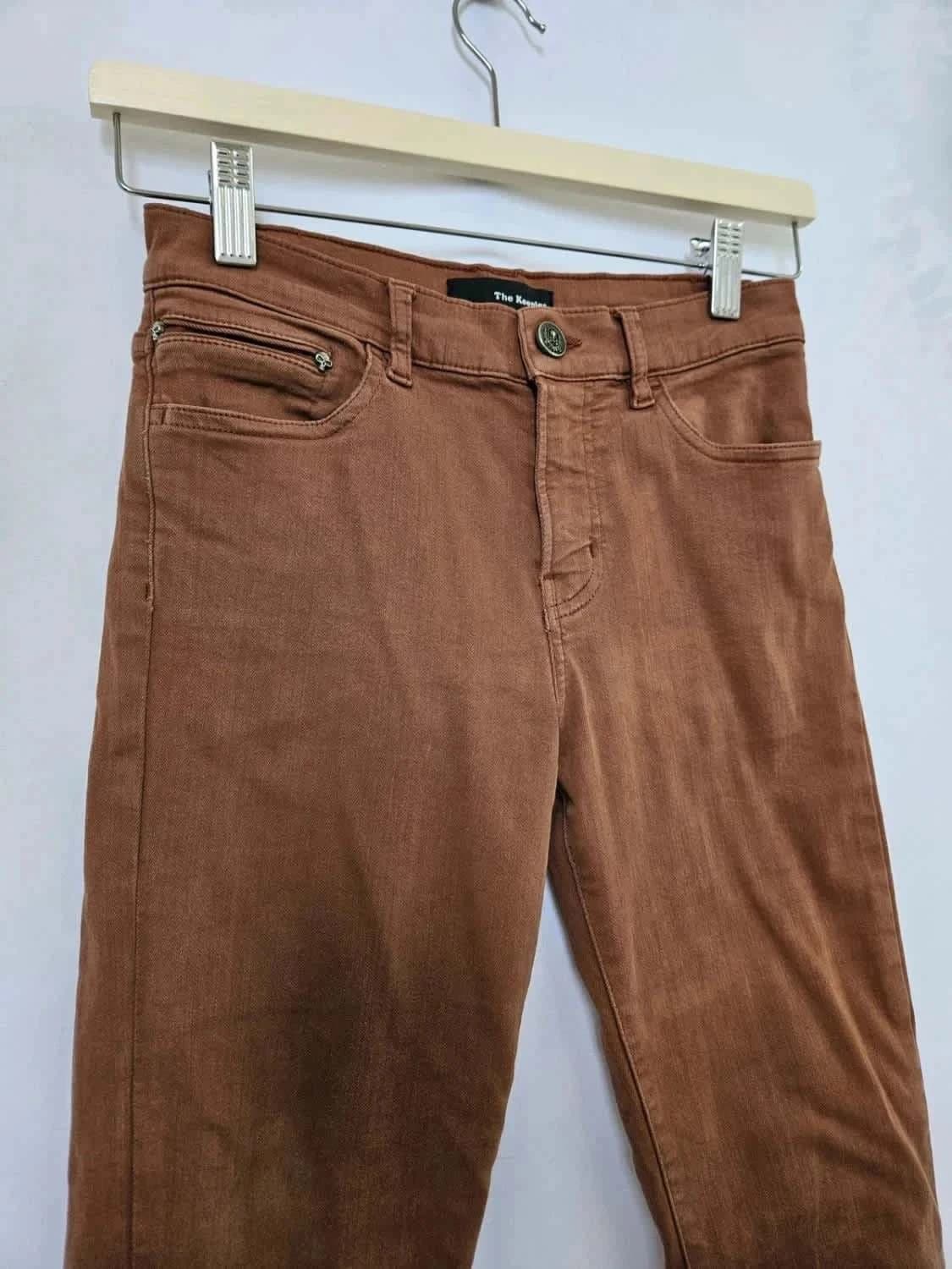 Pantalon marron Skinny The Kooples taille XS - Photo 4/9