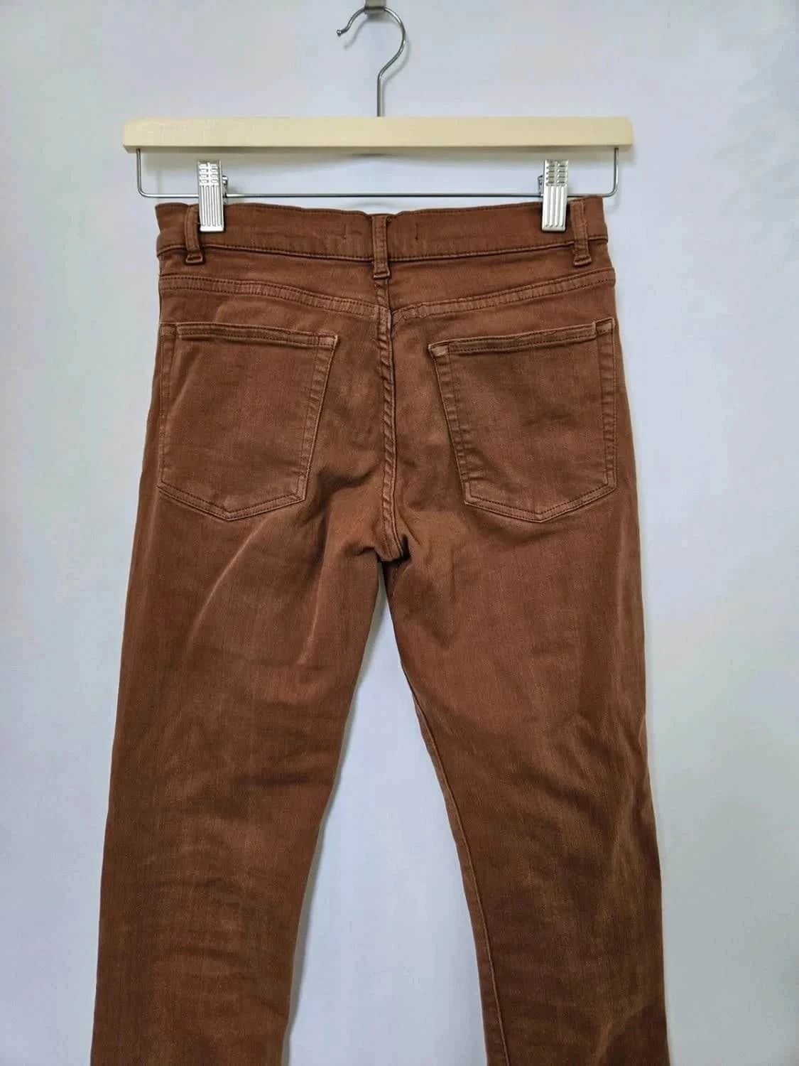 Pantalon marron Skinny The Kooples taille XS - Photo 5/9