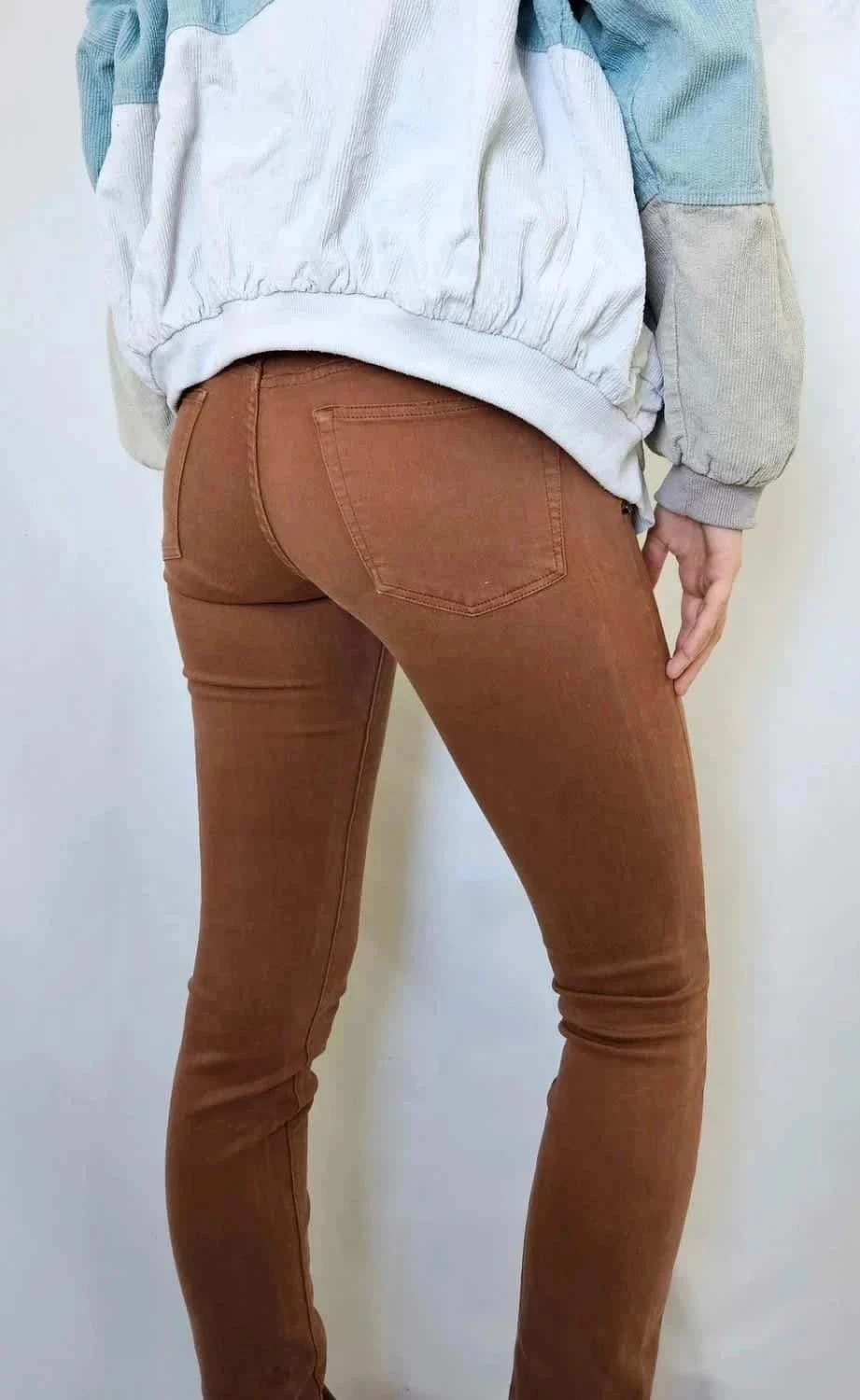 Pantalon marron Skinny The Kooples taille XS - Photo 2/9