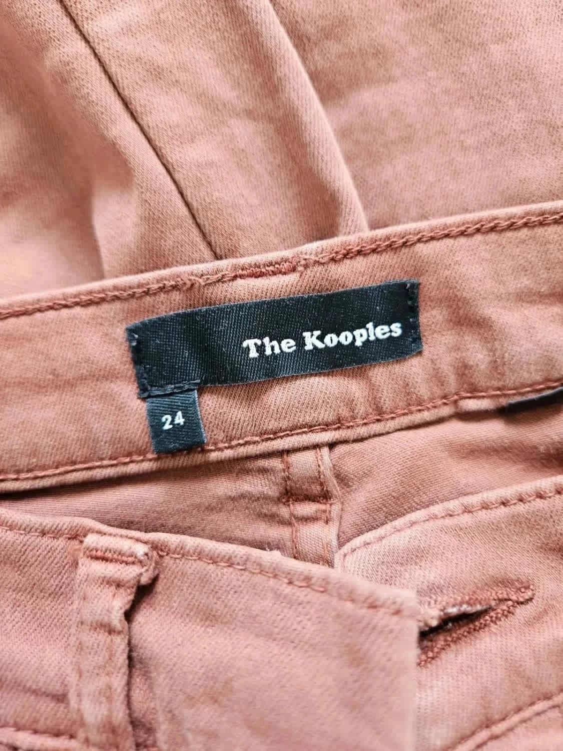 Pantalon marron Skinny The Kooples taille XS - Photo 8/9