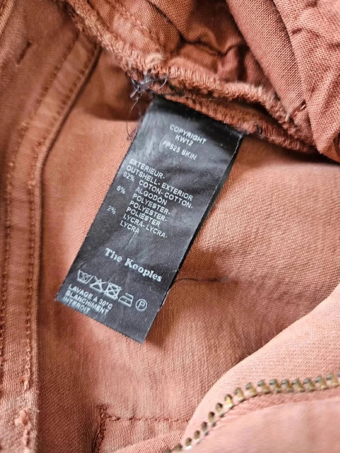 Pantalon marron Skinny The Kooples taille XS - Photo 9/9