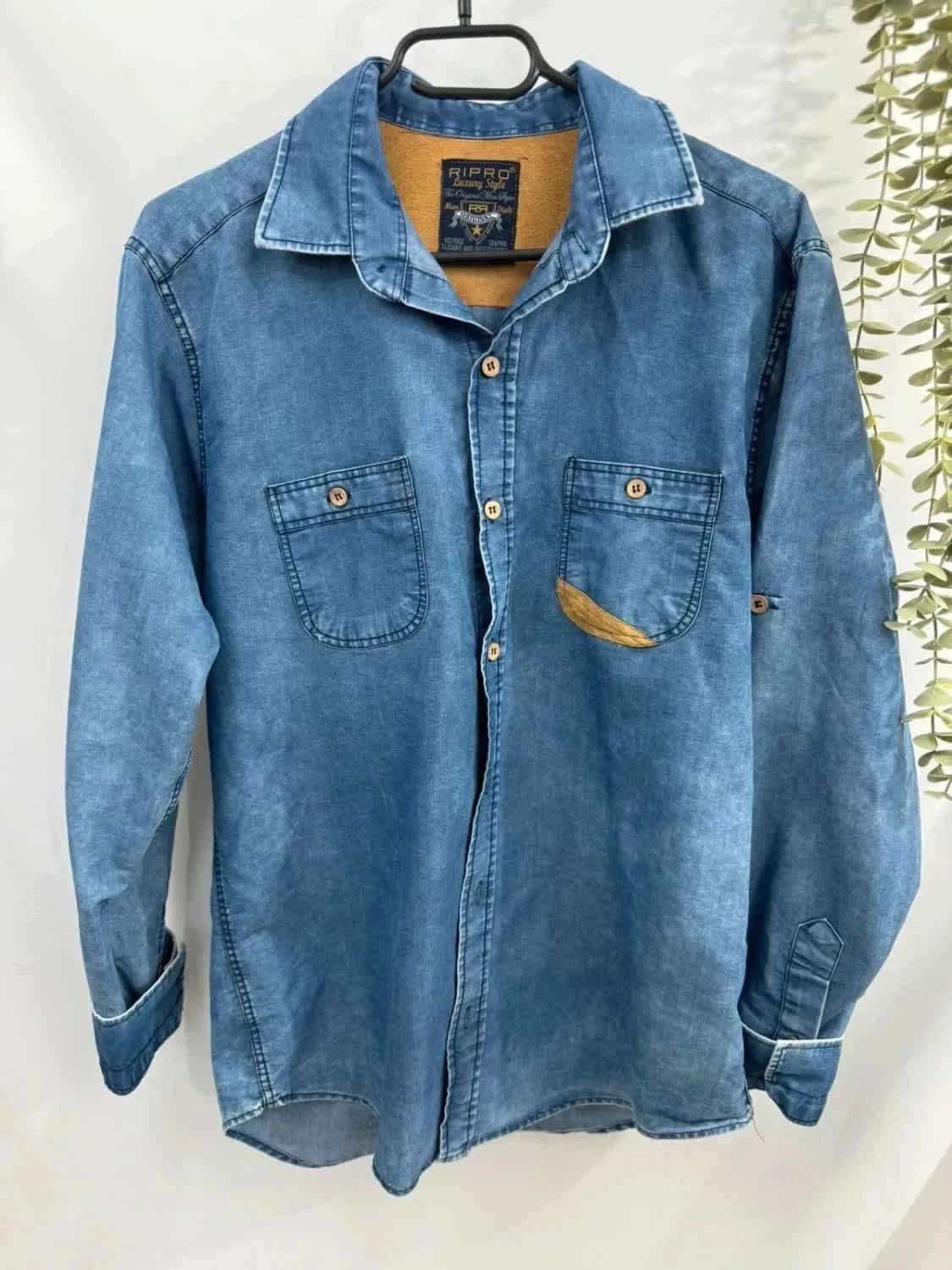 Chemise en jean Ripro taille M - Photo 3/5