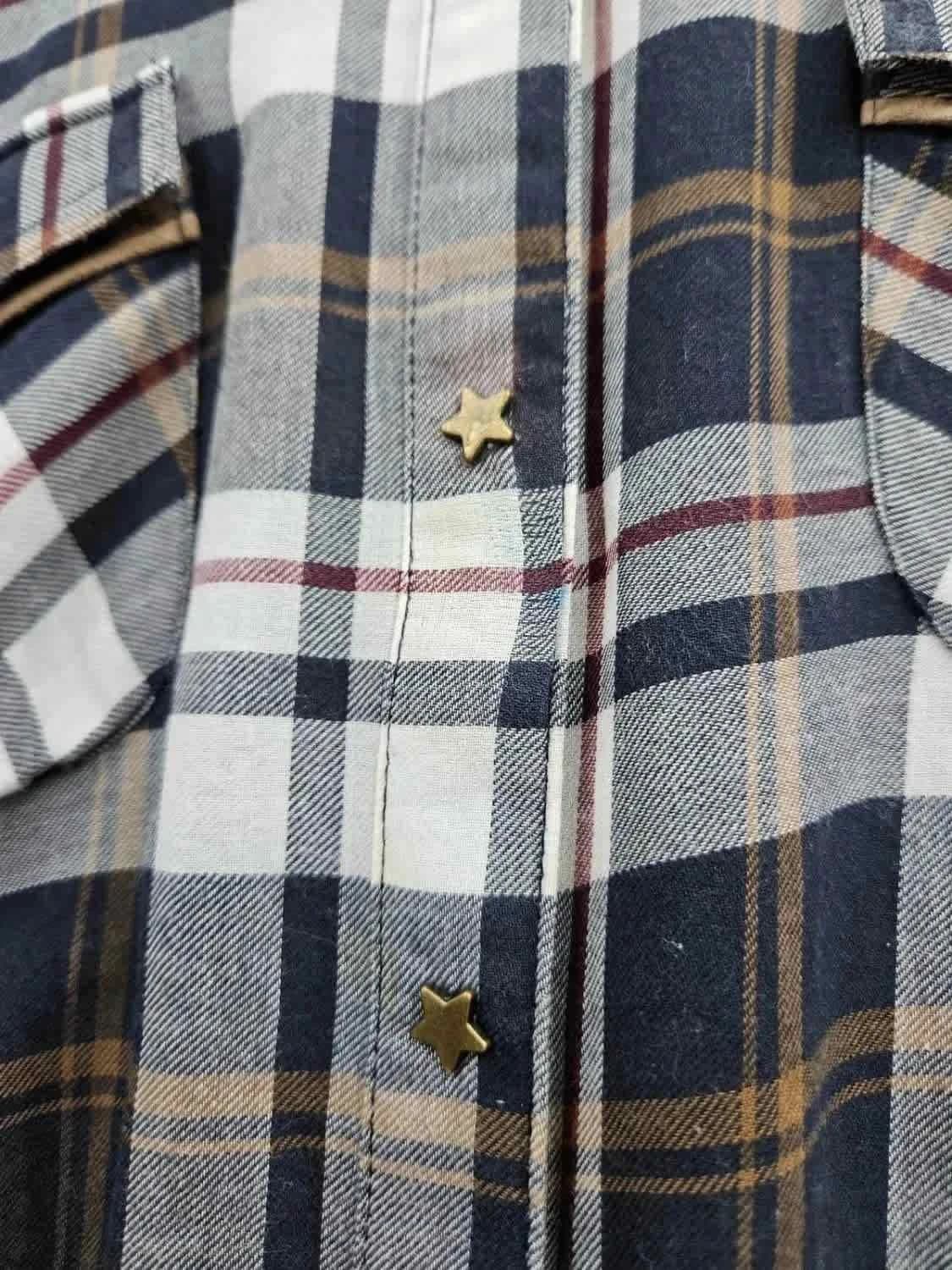 Chemise à carreaux femme Un Jour Ailleurs taille L - Photo 7/7