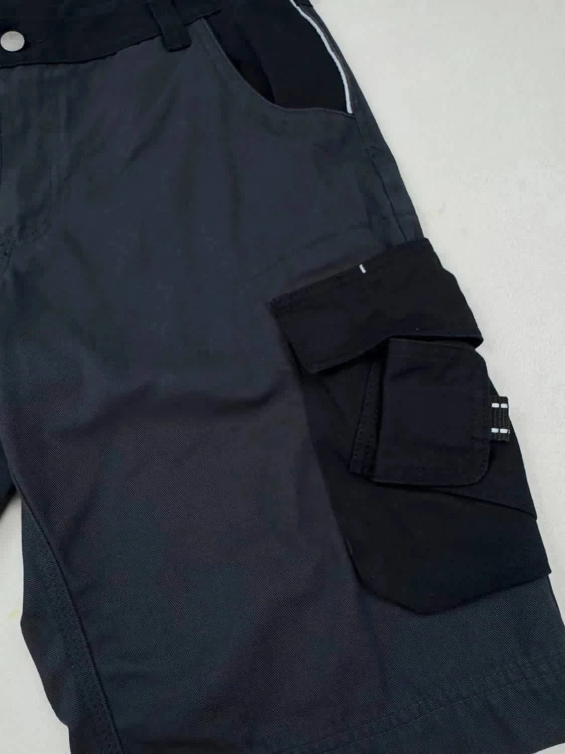 Short de travail cargo FHB Theo noir taille 48 multi-poches - Photo 5/8