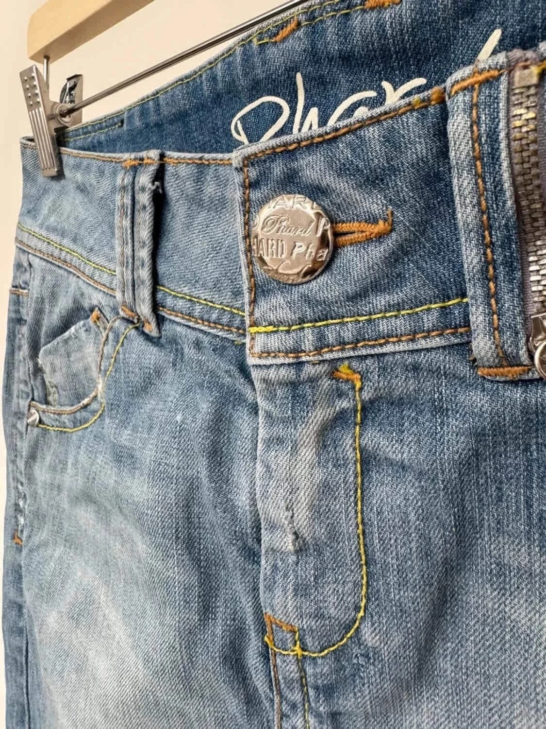 Jupe en jean bleu clair Phard taille 36 - Photo 4/11