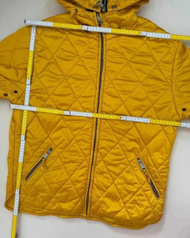 Blouson matelassé jaune US Outrage sport taille 42 - Photo 2/11