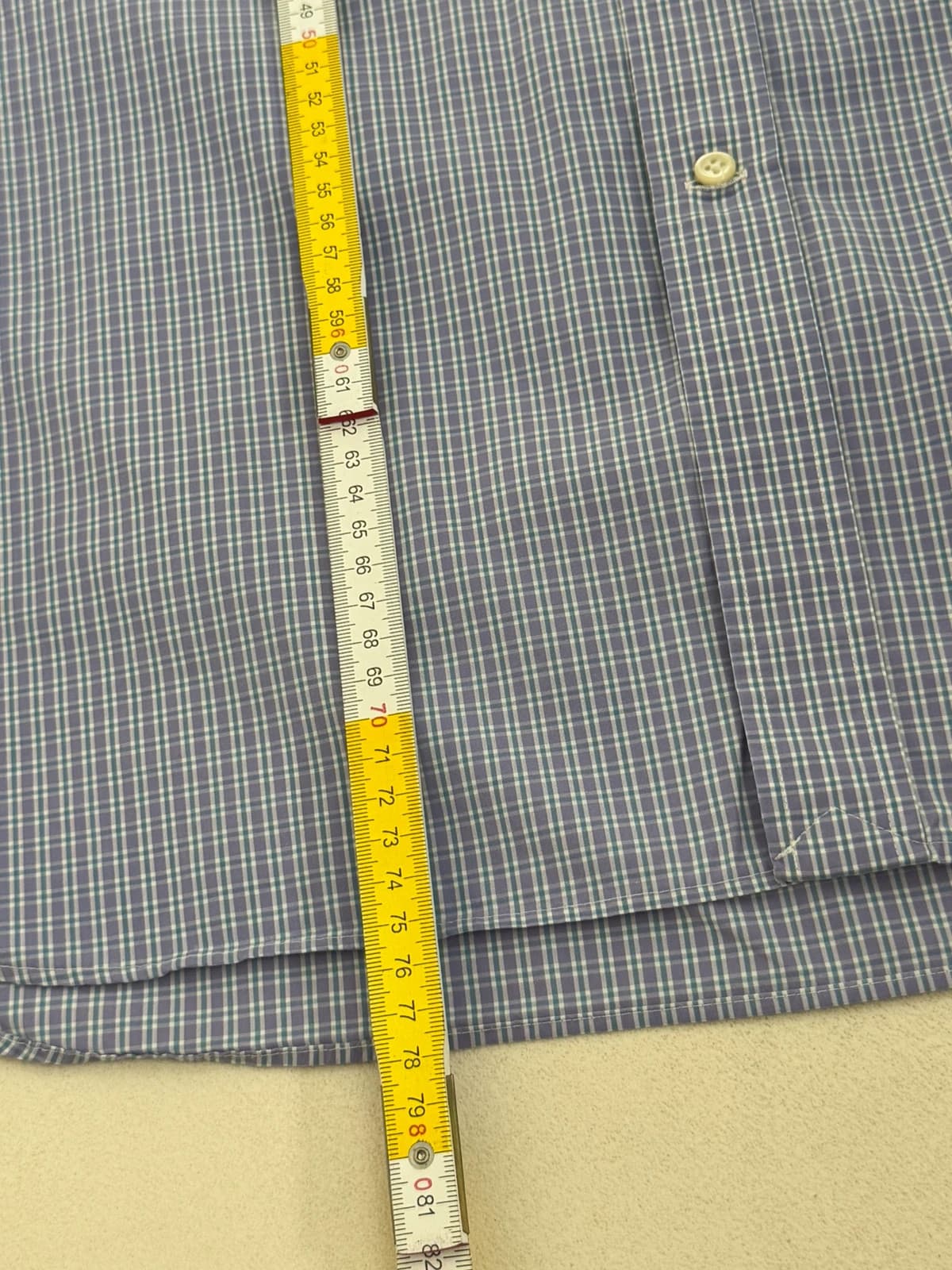 Chemise Ralph Lauren carreaux bleu violet taille 42/XL - SC260418 - Photo 10/11