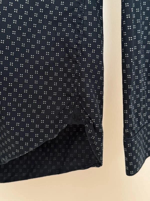 Chemise fitted The Kooples Show noir imprimé taille L slim - FP260354 - Photo 7/10