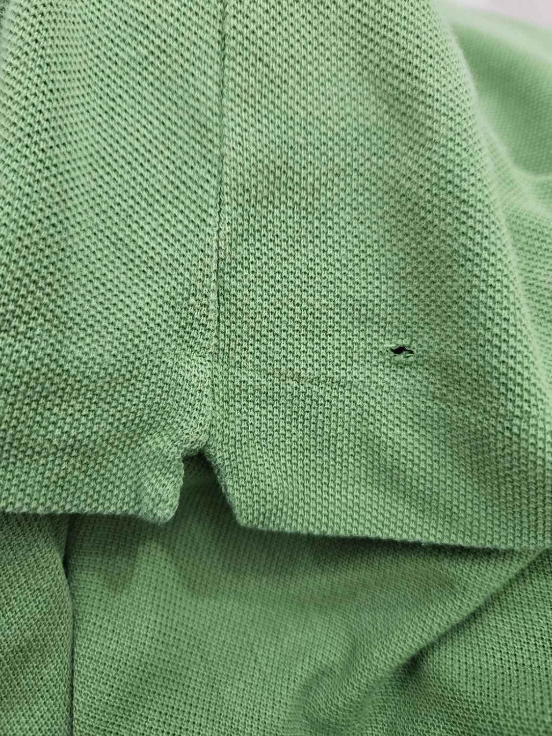 بولو Lacoste من قطن بيكيه أخضر، مقاس 5/L - FP251235 - صورة 8/8