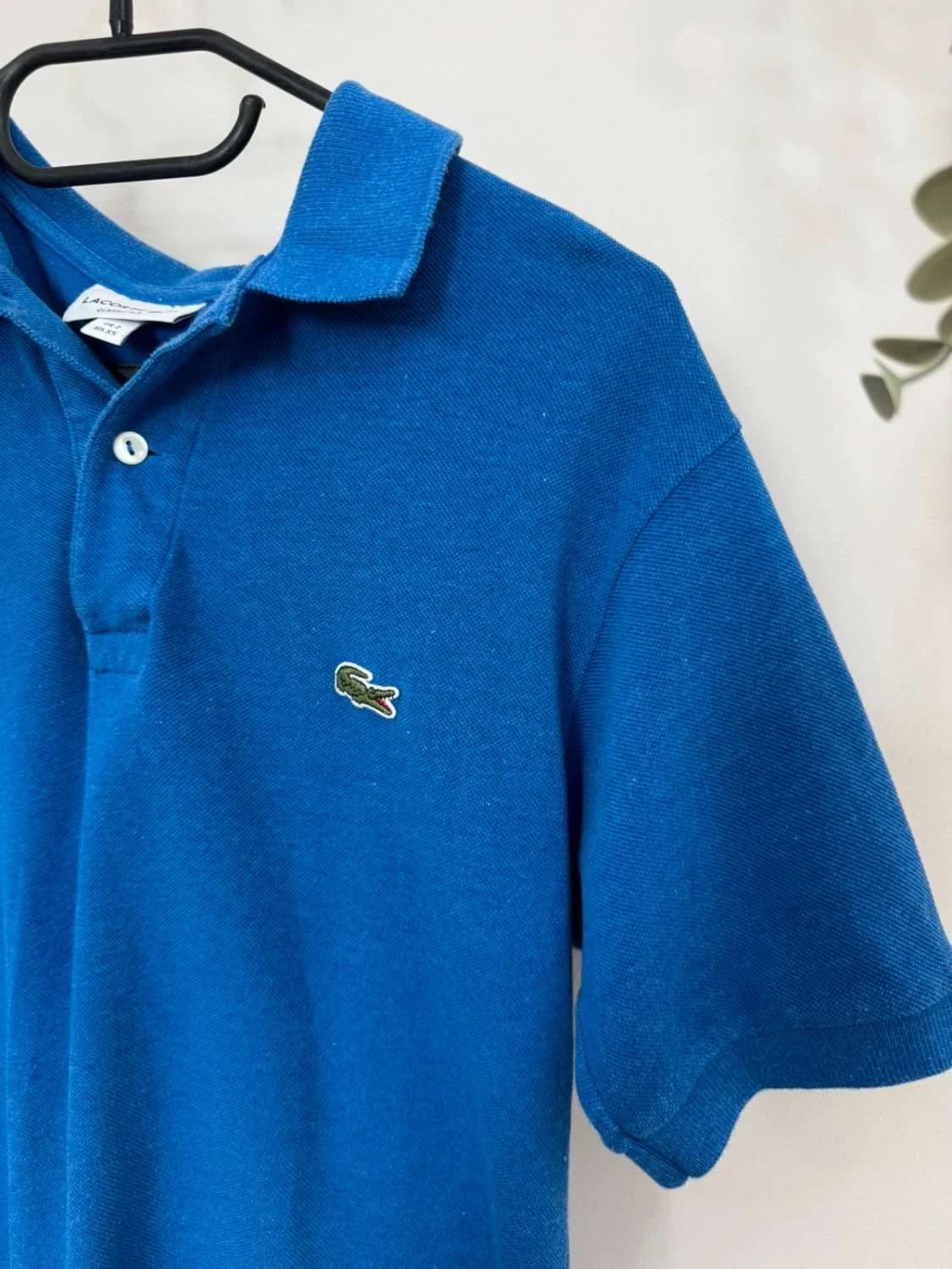 Polo manches courtes coton Lacoste classic fit bleu taille 2/XS - FP251244 - Photo 3/7