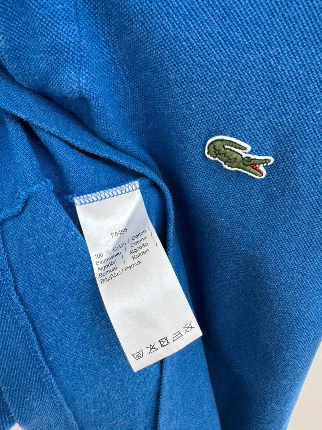 Polo manches courtes coton Lacoste classic fit bleu taille 2/XS - FP251244 - Photo 5/7