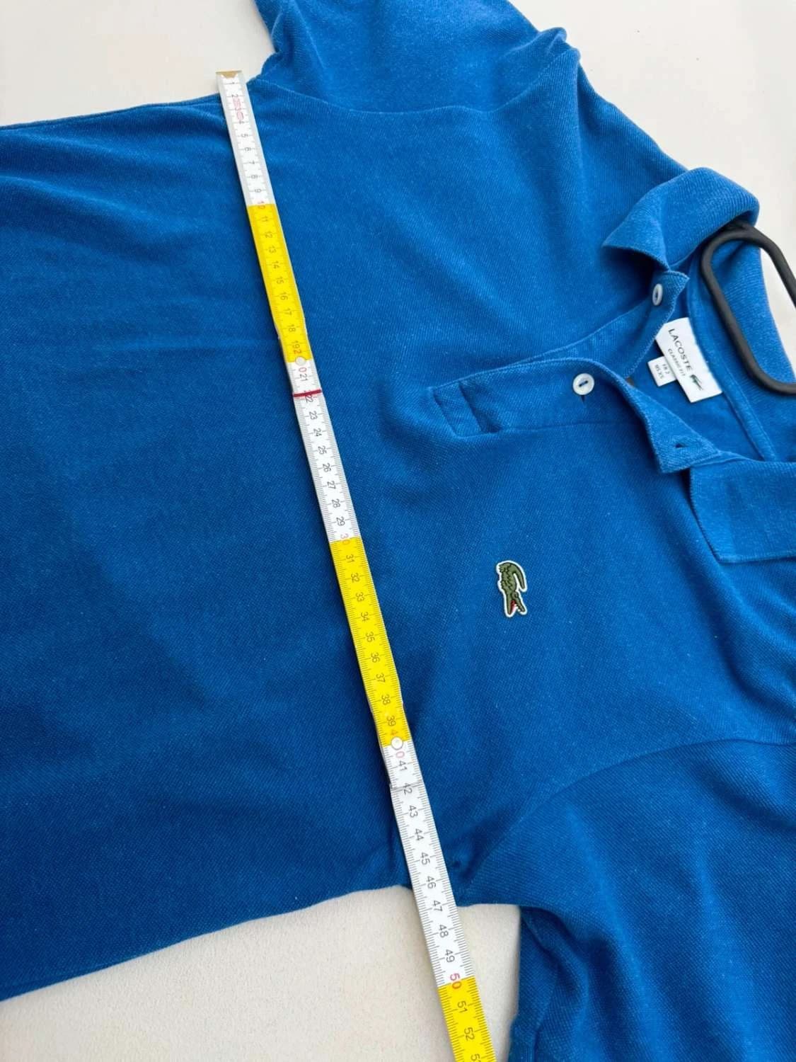 Polo manches courtes coton Lacoste classic fit bleu taille 2/XS - FP251244 - Photo 7/7