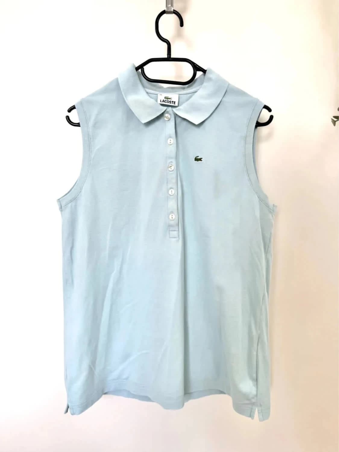 Polo sans manches/Débardeur Lacoste bleu clair taille XL - Photo 2/8