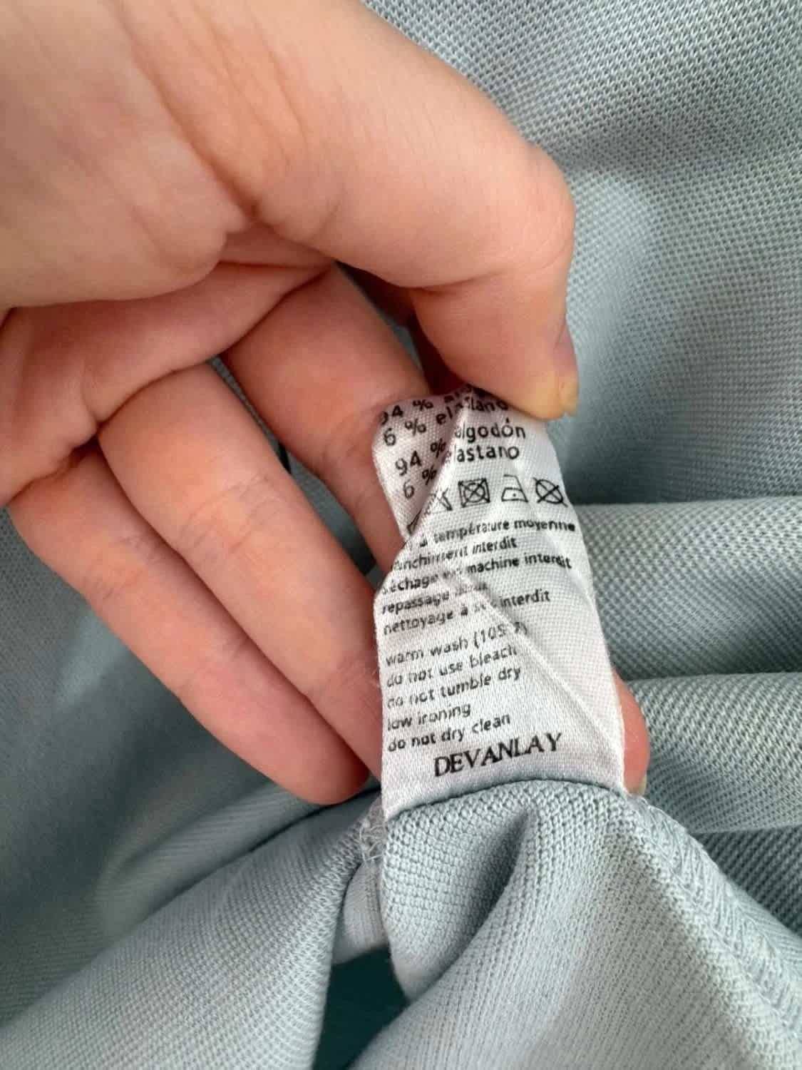 Polo sans manches/Débardeur Lacoste bleu clair taille XL - Photo 8/8