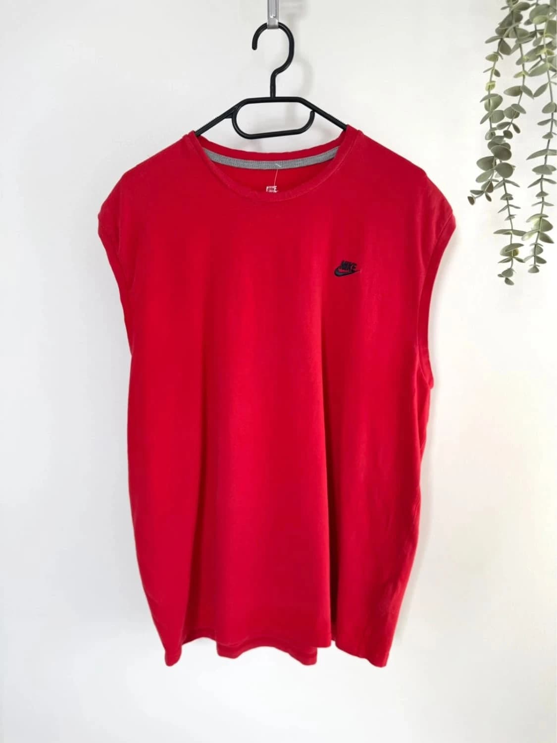Débardeur Nike coton rouge logo brodé taille XXL - FP2512156 - Photo 2/7