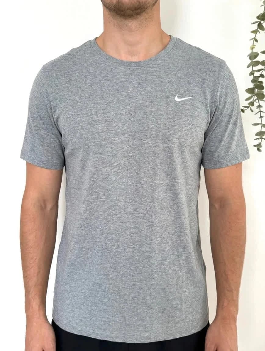 T-shirt Nike coton coupe athlétique gris chiné taille S - FP2512145 - Photo 1/6