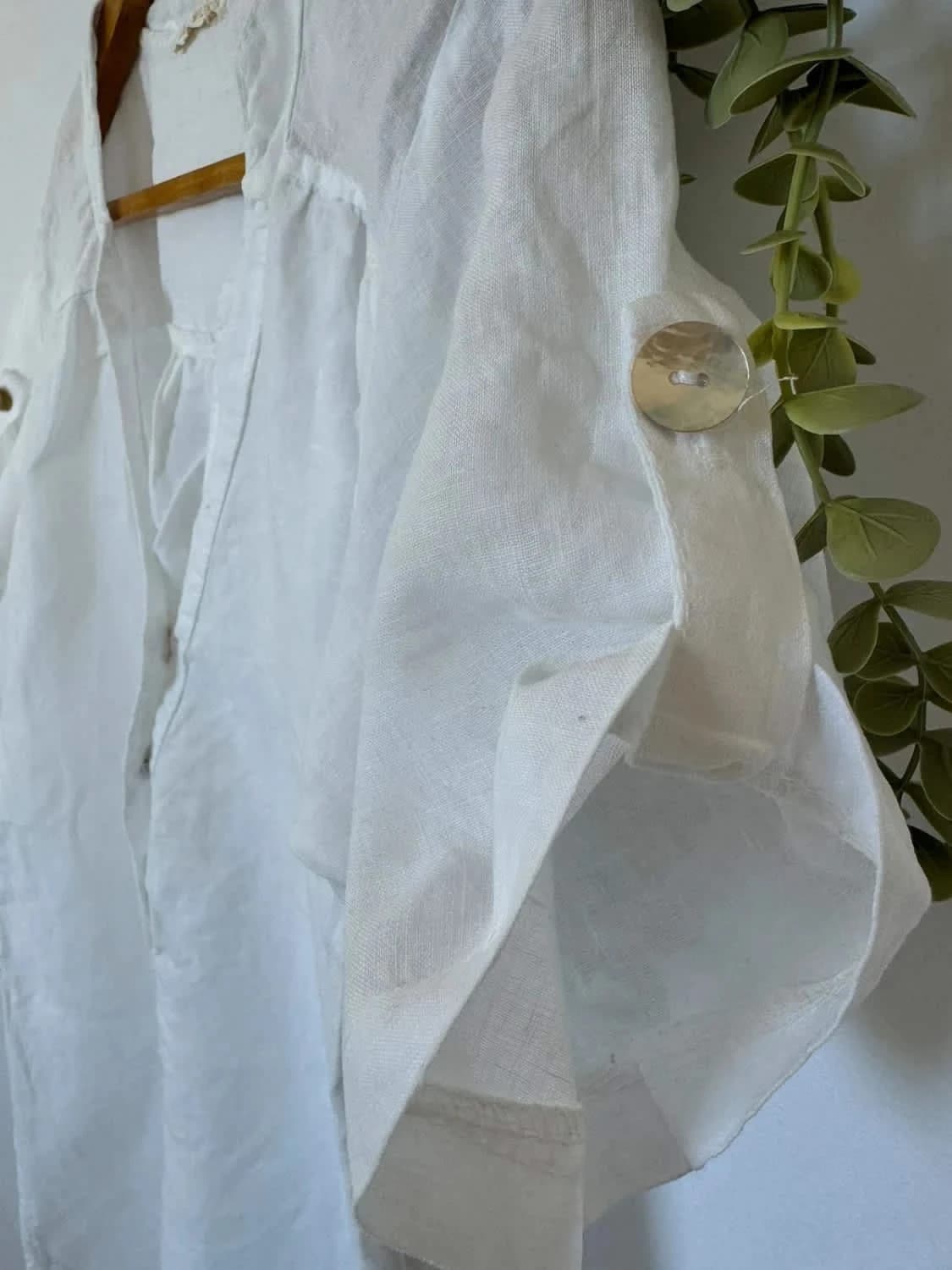Robe tunique blanche - Photo 3/4