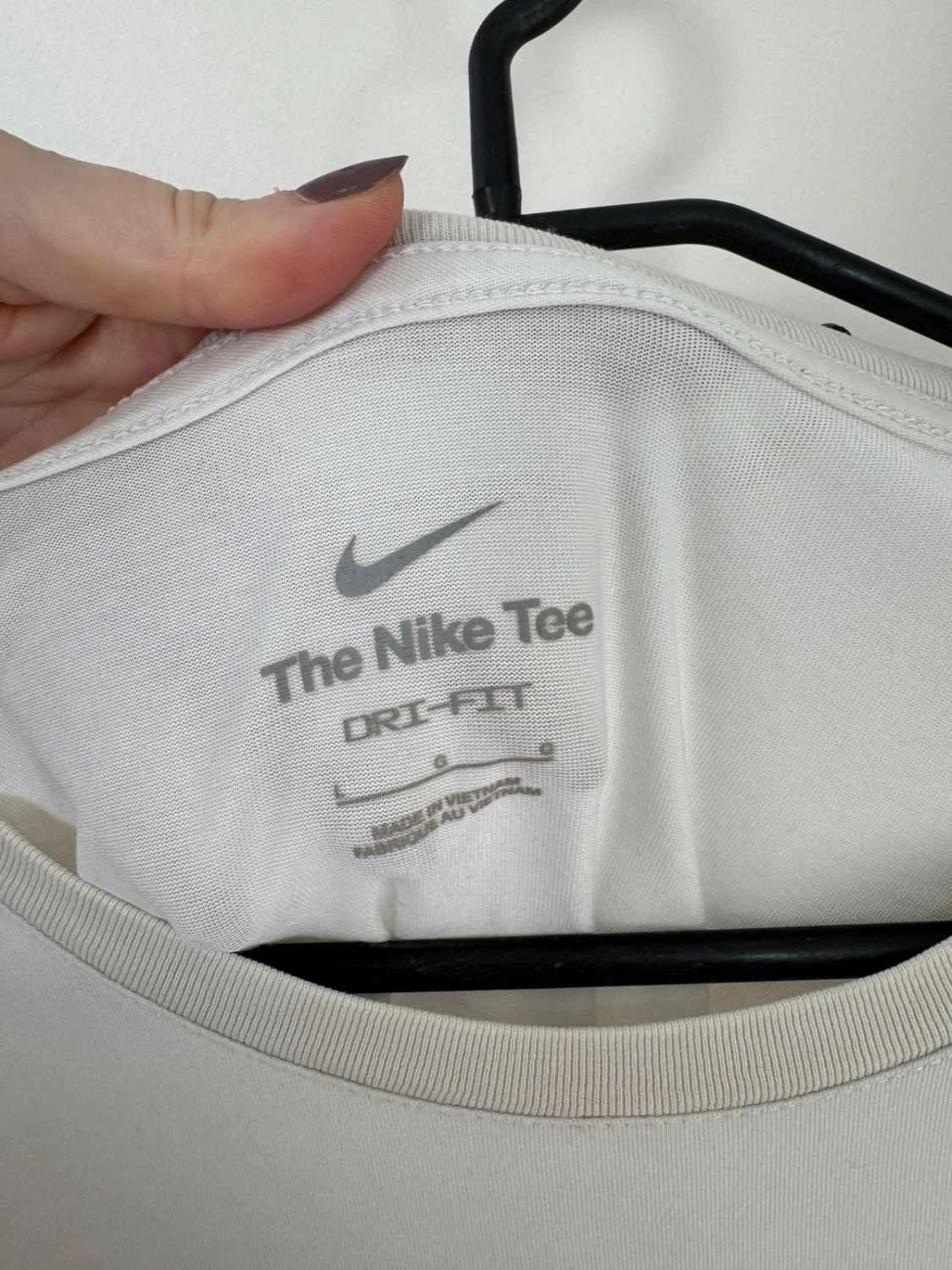 T-shirt Nike Dri Fit logo camouflage blanc taille L - FP2512127 - Photo 4/5