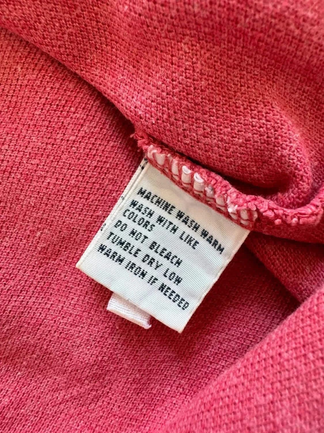 Polo rose Ralph Lauren logo brodé taille M - Photo 7/8