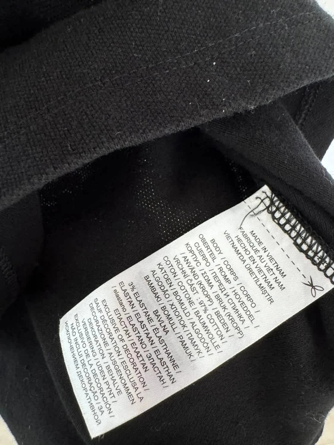Polo en piqué noir Ralph Lauren logo brodé taille L - Photo 5/8