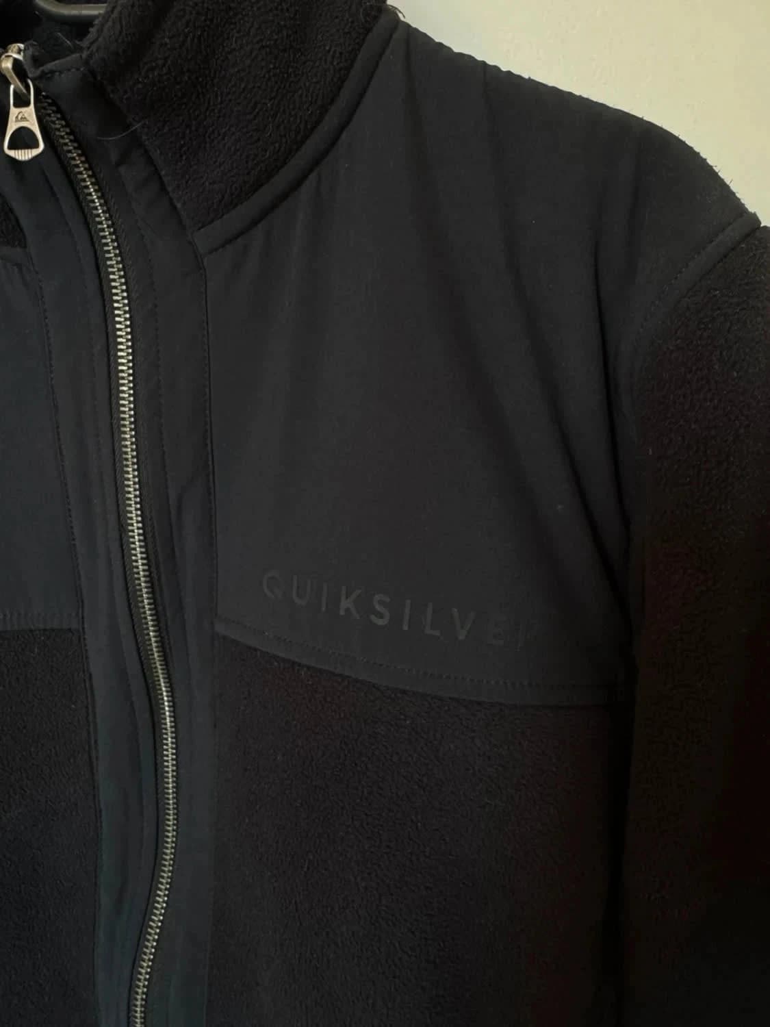 Veste full zip polaire noir doublé Quiksilver taille XS - Photo 4/8