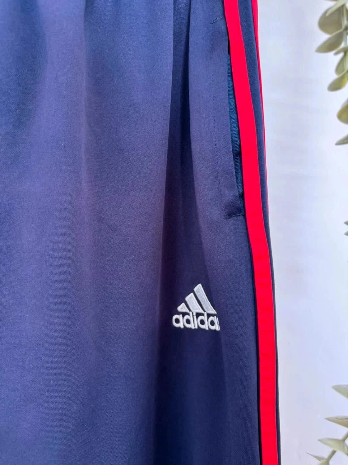 Jogging Adidas bleu Ajax brodé taille L - Photo 4/6