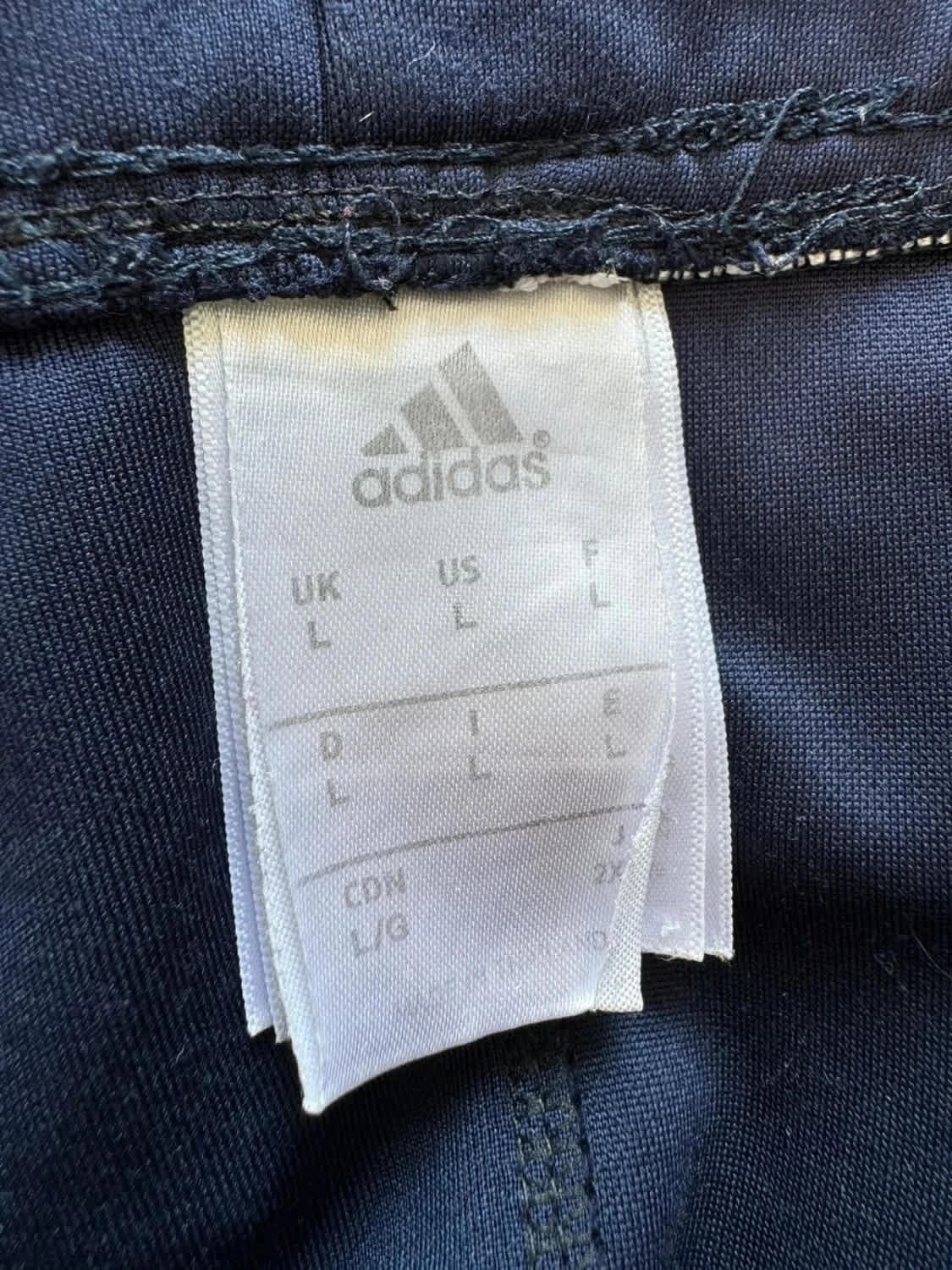 Jogging Adidas bleu Ajax brodé taille L - Photo 6/6