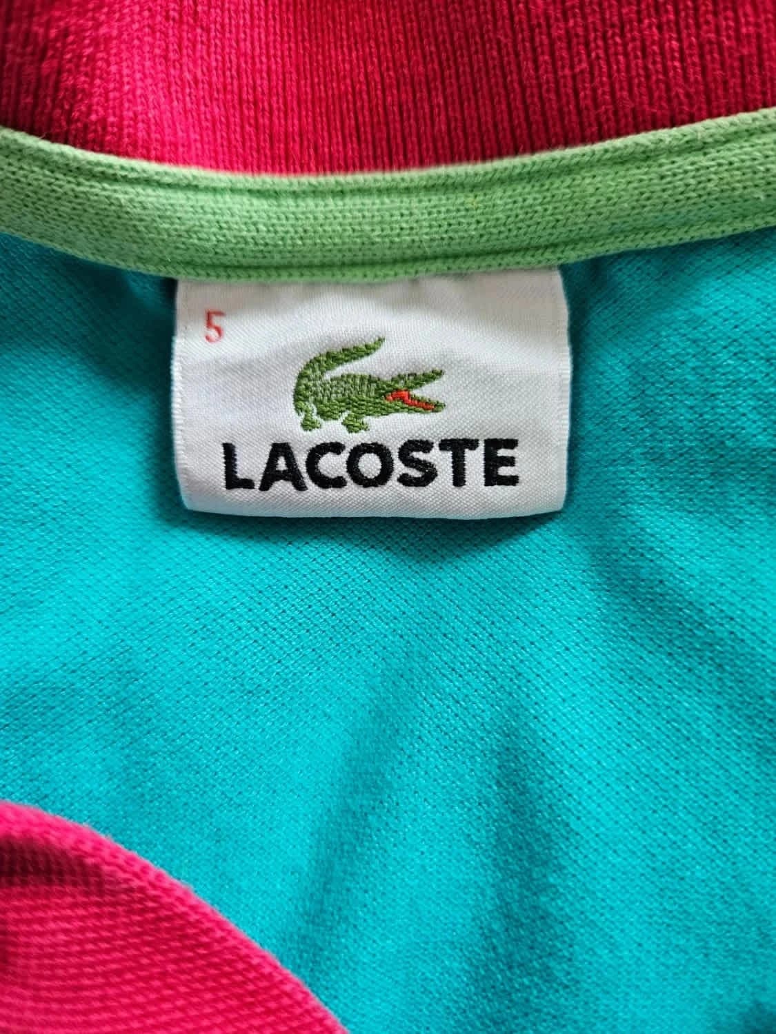 Polo Lacoste édition limitée taille L - Photo 4/7