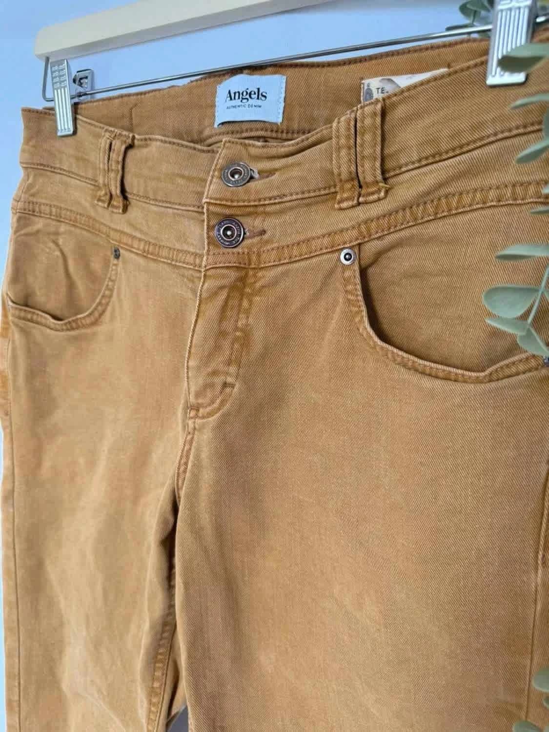 Jean Skinny moutarde Angels taille 38 - Photo 4/8