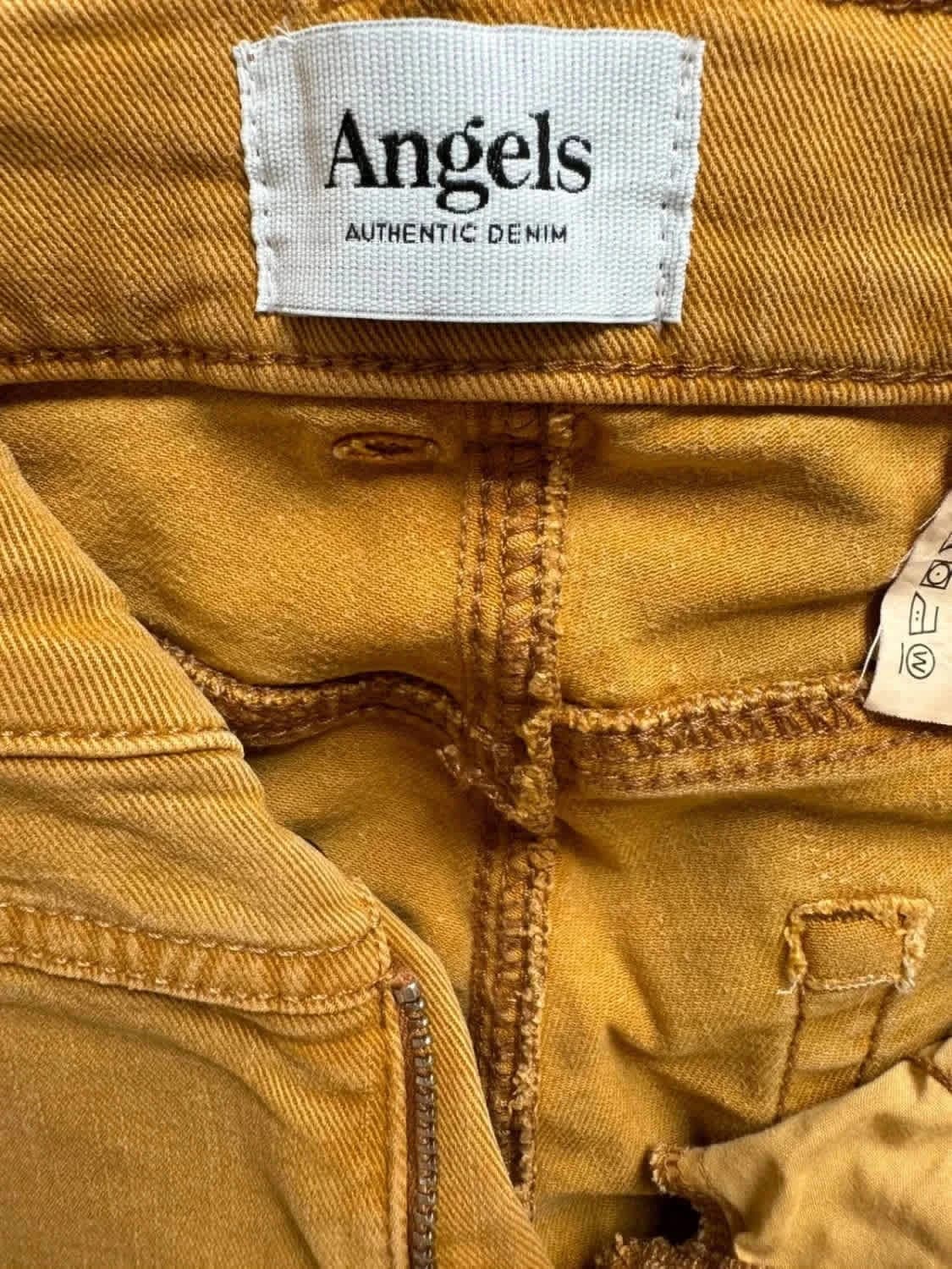 Jean Skinny moutarde Angels taille 38 - Photo 7/8