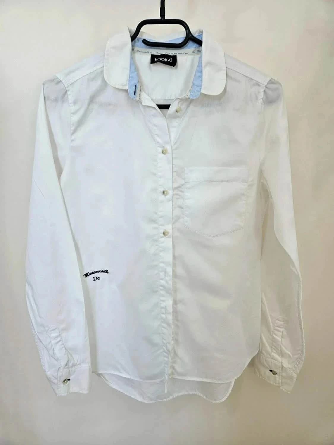 Chemise blanche Kookaï Mademoiselle De brodé taille 34 - Photo 2/5