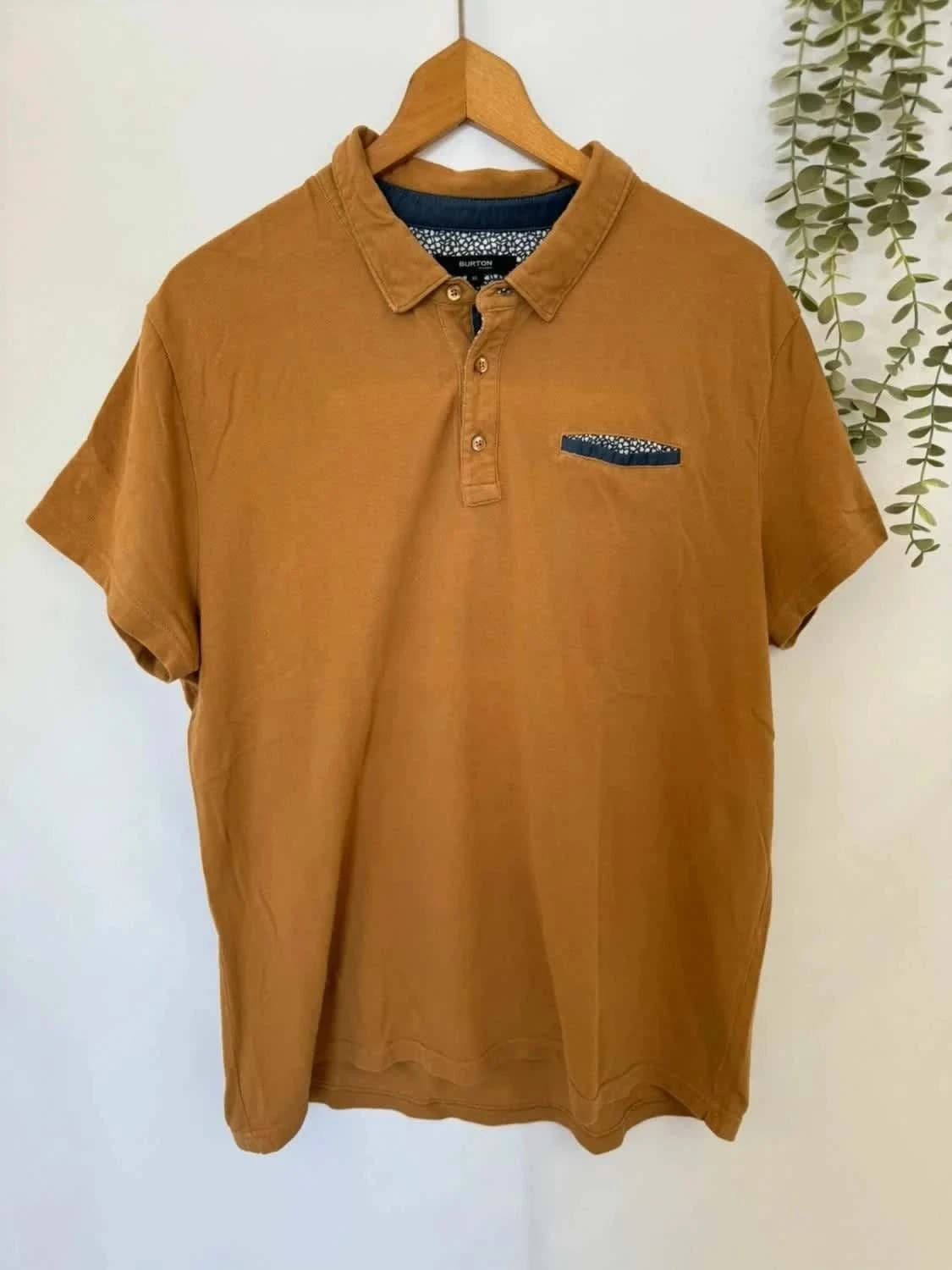Polo moutarde Homme Burton taille XL - Photo 2/6