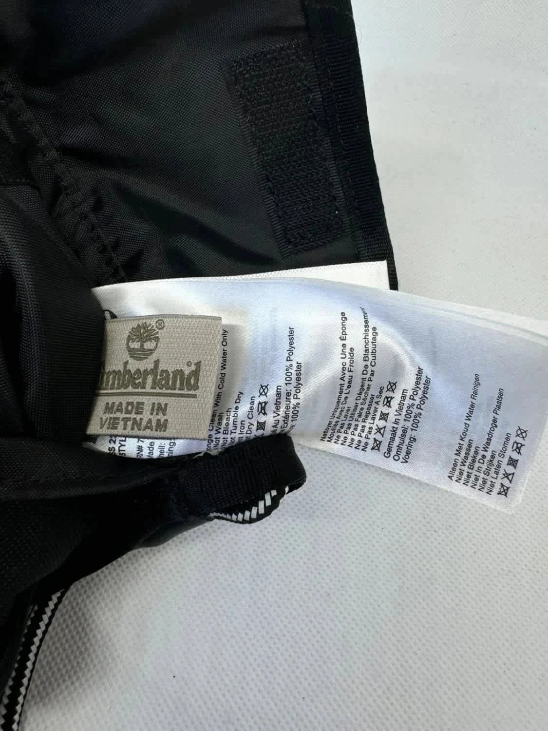 Pochette bandoulière noire Timberland - Photo 5/6