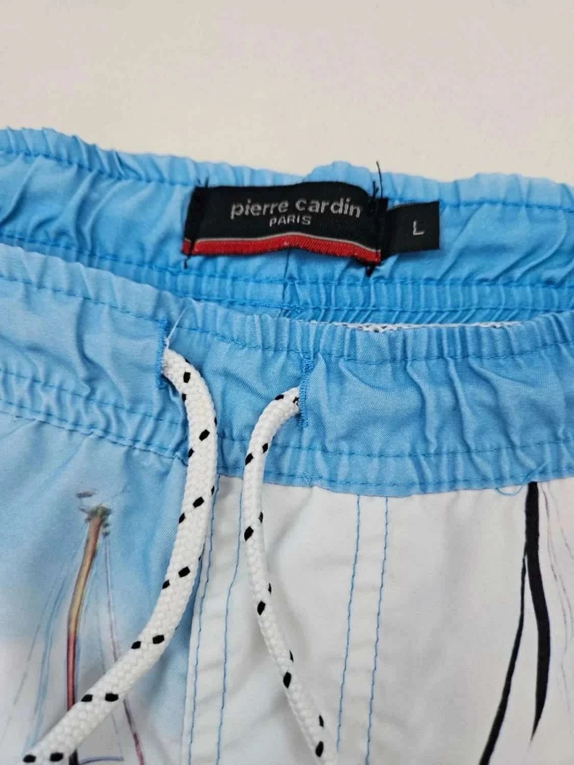 Short de bain Pierre Cardin motif original bateaux taille L - Photo 4/9