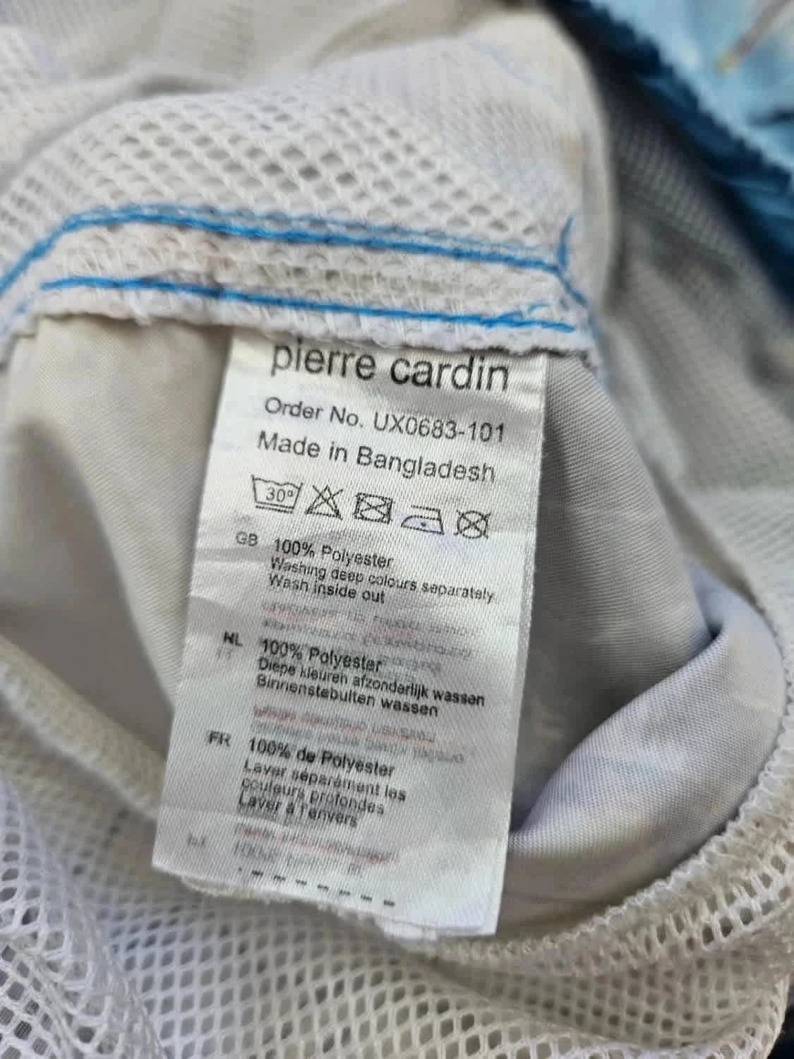 Short de bain Pierre Cardin motif original bateaux taille L - Photo 7/9