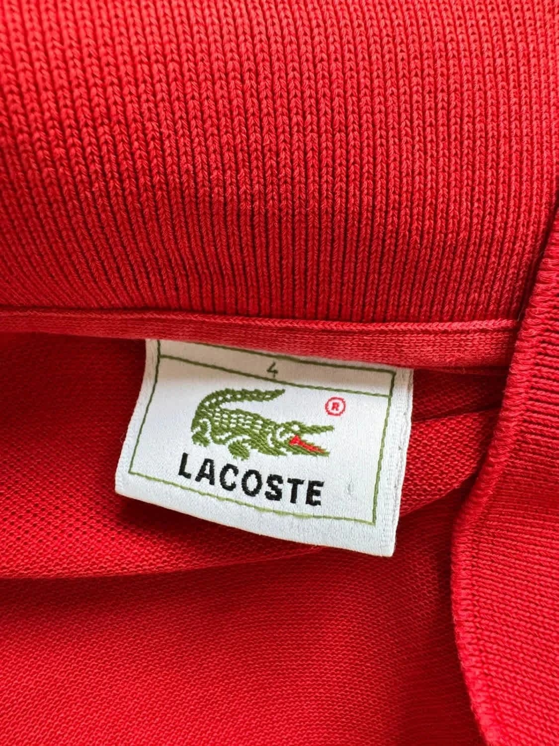 Polo rouge Lacoste Devanlay taille M - Photo 3/8
