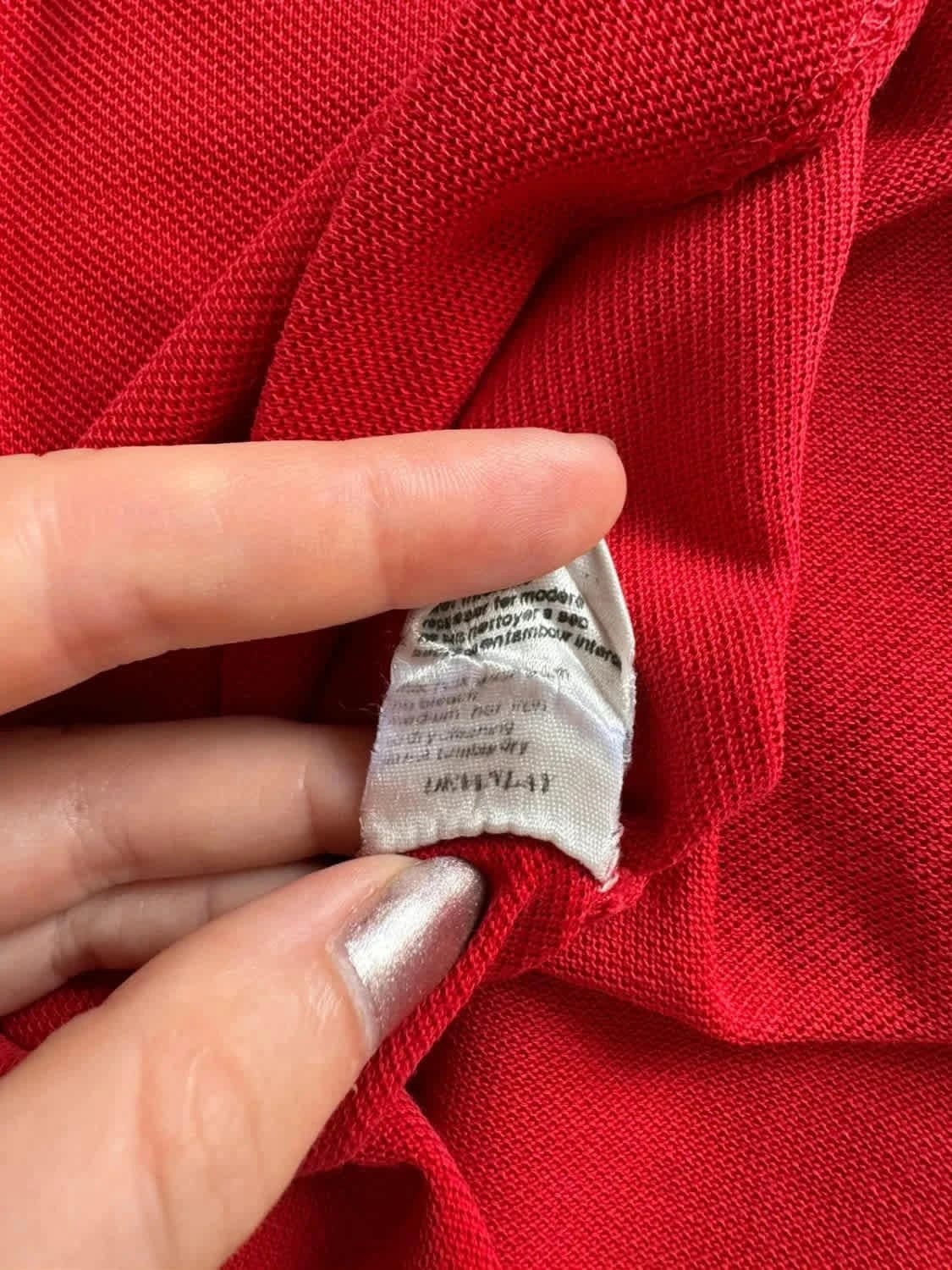 Polo rouge Lacoste Devanlay taille M - Photo 4/8