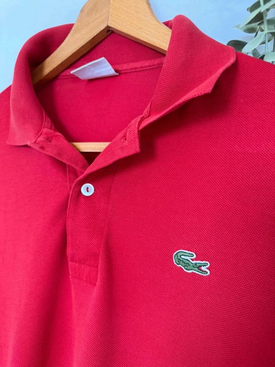 Polo rouge Lacoste Devanlay taille M - Photo 6/8