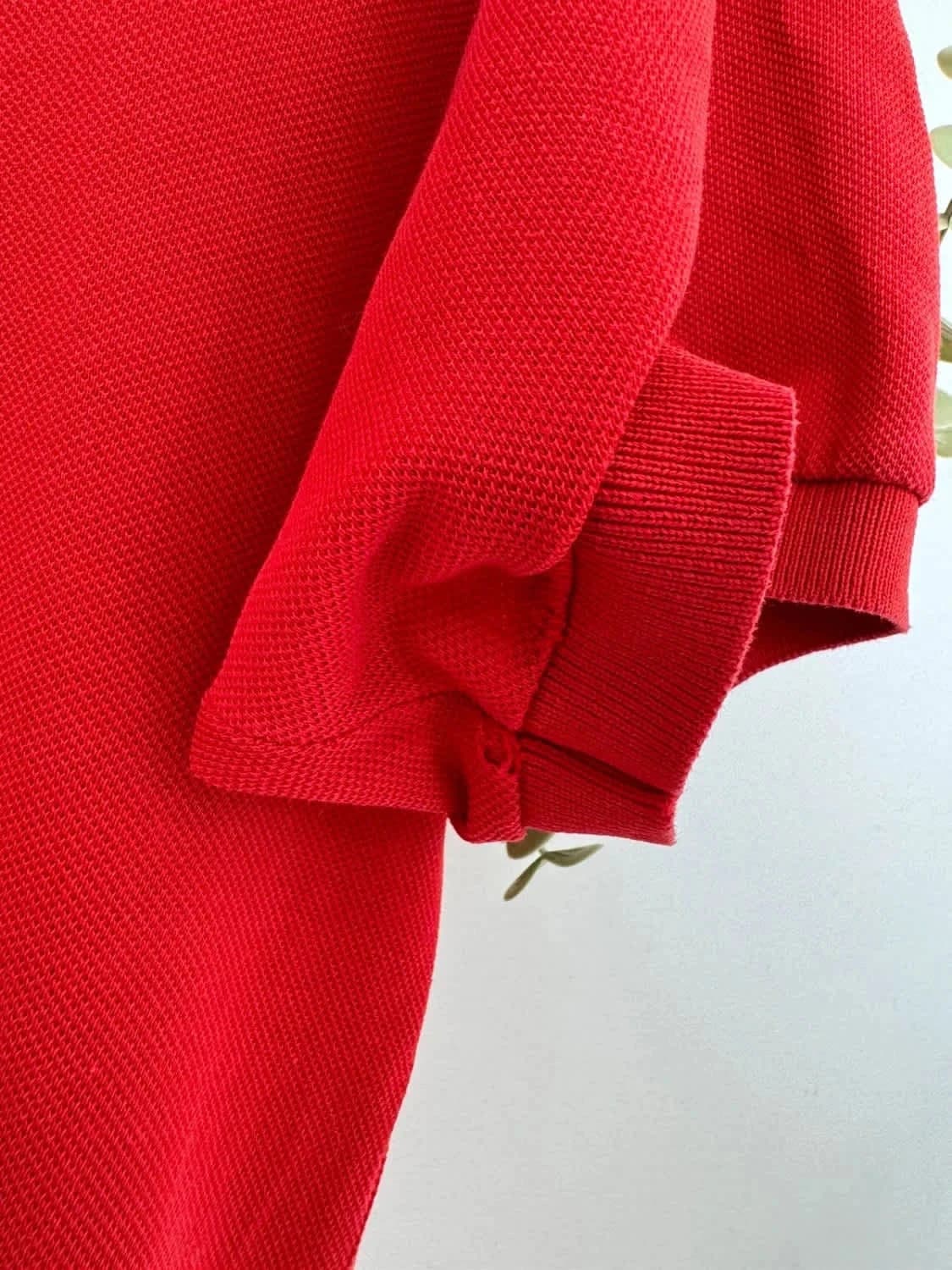 Polo rouge Lacoste Devanlay taille M - Photo 8/8