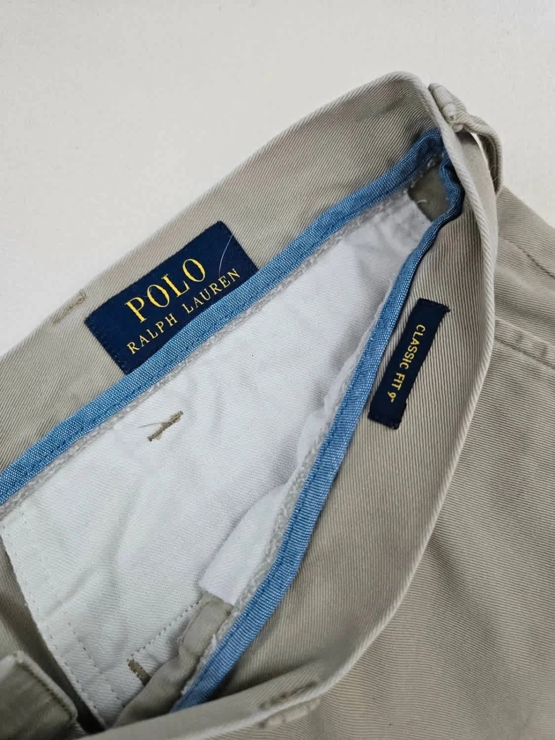 Short chino Ralph Lauren beige taille W38 - Photo 5/8