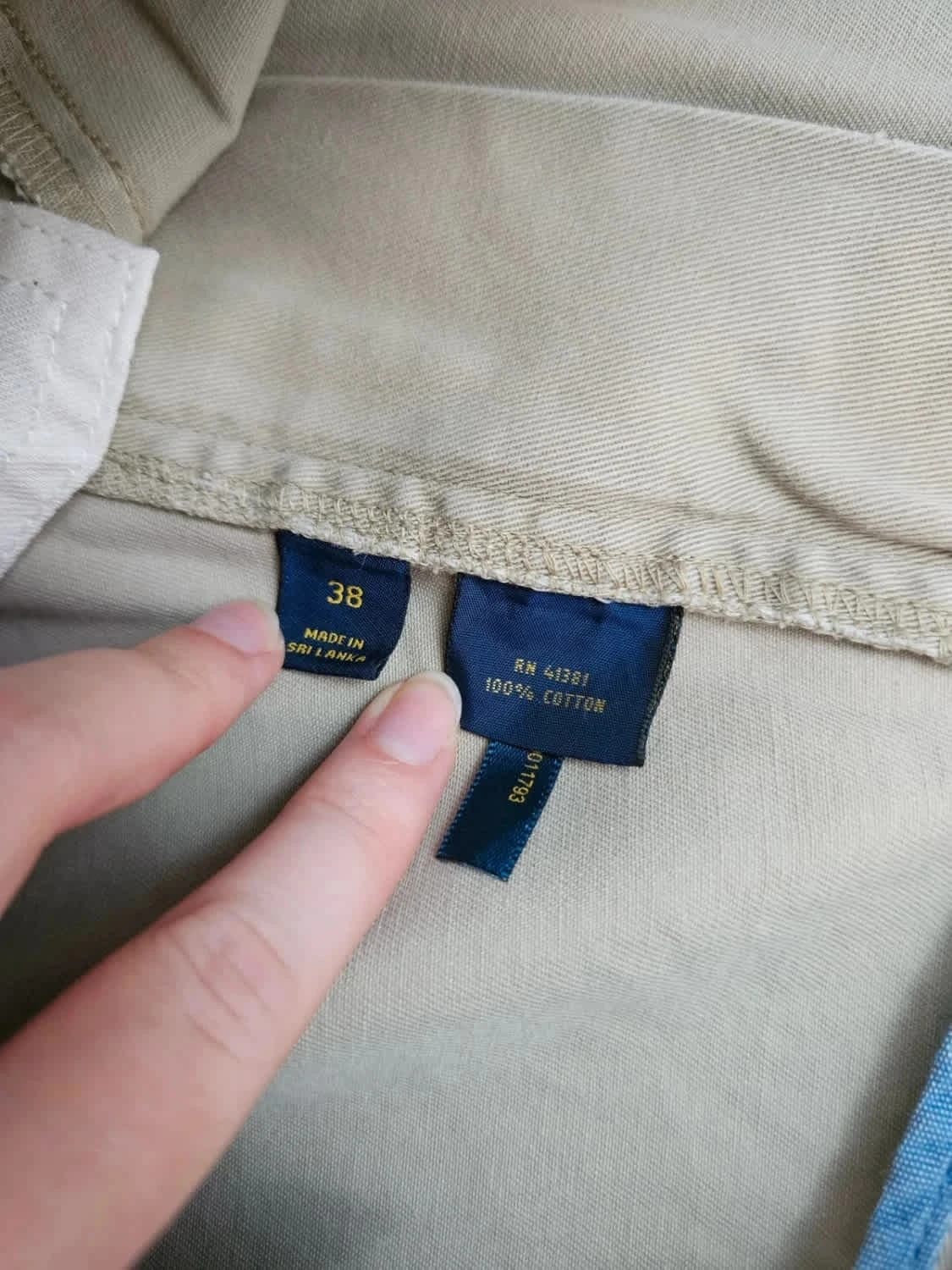 Short chino Ralph Lauren beige taille W38 - Photo 6/8