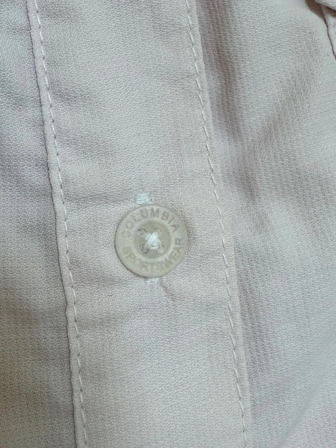 Chemise manches courtes Columbia rose pastel taille XS - Photo 6/9