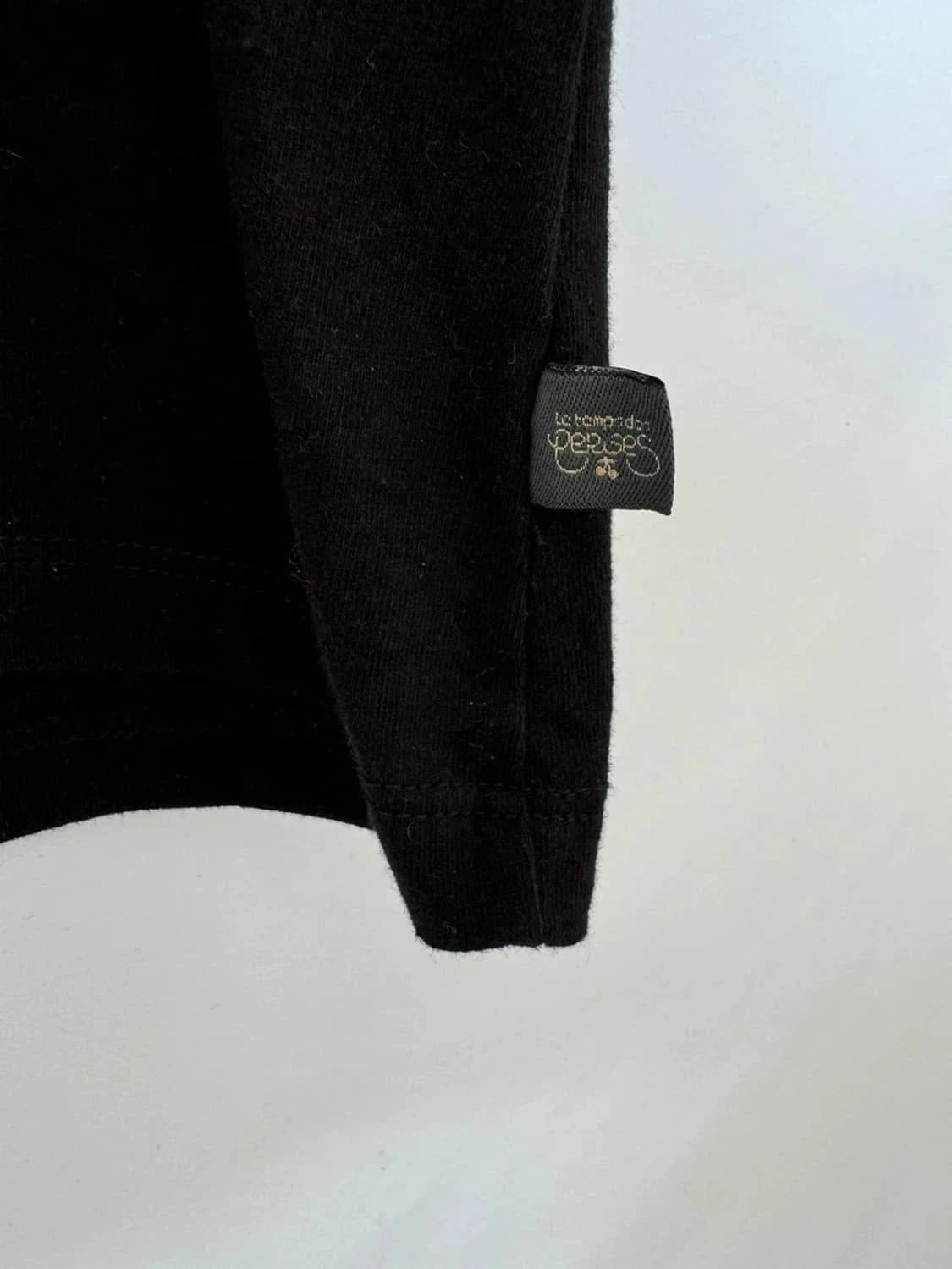 Tee-shirt noir à sequins parfum Le Temps des Cerises taille L - Photo 3/6
