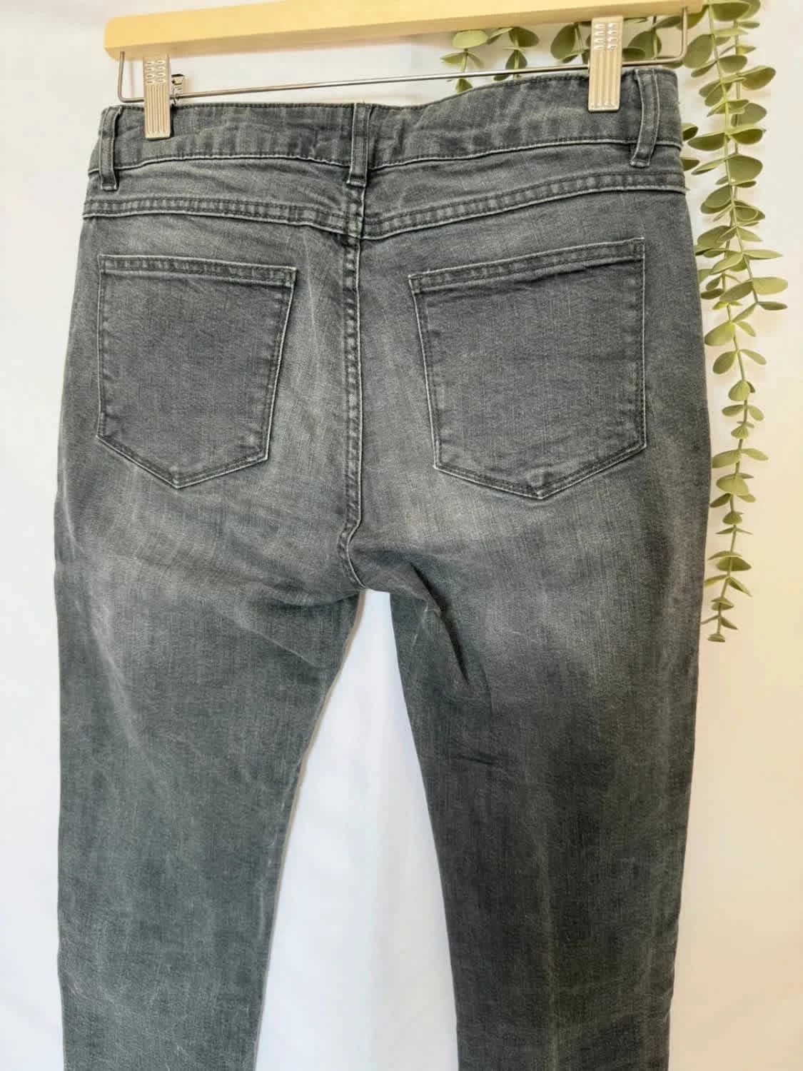 Jean gris stretch Denim Zapa taille 38 - Photo 5/8